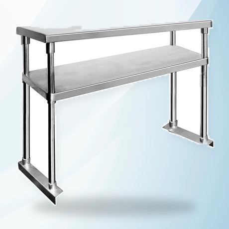 AMING standardized product image - 1800-WBO2 Double Tier Workbench Overshelf