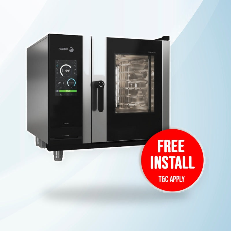 AMING standardized product image - APW-061ERLWS FAGOR IKORE Advanced Boiler 6 Tray Electric Combi Oven