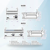 AMING standardized product image - Fagor Kore 700 Series Bench Top Gas Chargrill - B-G705