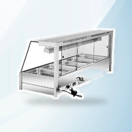 AMING standardized product image - Bonvue Angled Countertop Wet and Dry Bain Marie - BM11TC