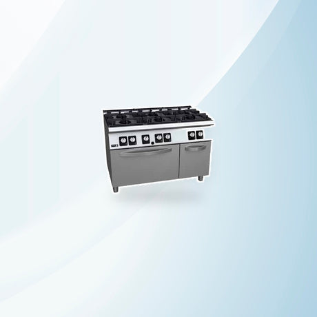 AMING standardized product image - Fagor Kore 700 Series 6 Burner Gas Range with Gas Oven - C-G761H