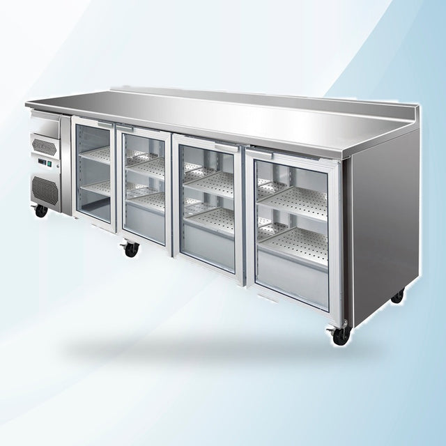 AMING standardized product image - CM25G TROPICALISED four door Bar Fridge