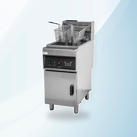 AMING standardized product image - 28L oil capacity electric fryer - EF-28LE