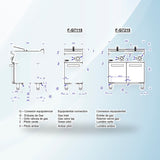 AMING standardized product image - Fagor Kore 700 Fryer with 2x15L Tank and 2 Baskets - F-G7215