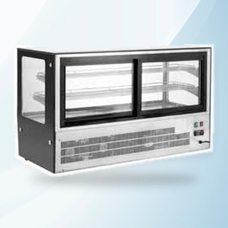 AMING standardized product image - Counter Top Square Glass Hot Food Display - GN-900HRT