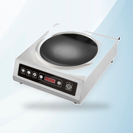 AMING standardized product image - Benchstar Stainless Steel Induction Wok w/ LED Display IW350