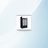 AMING standardized product image - Thermaster Two Sliding Glass Door Colourbond Upright Drink Fridge Black LG-1000SDBP