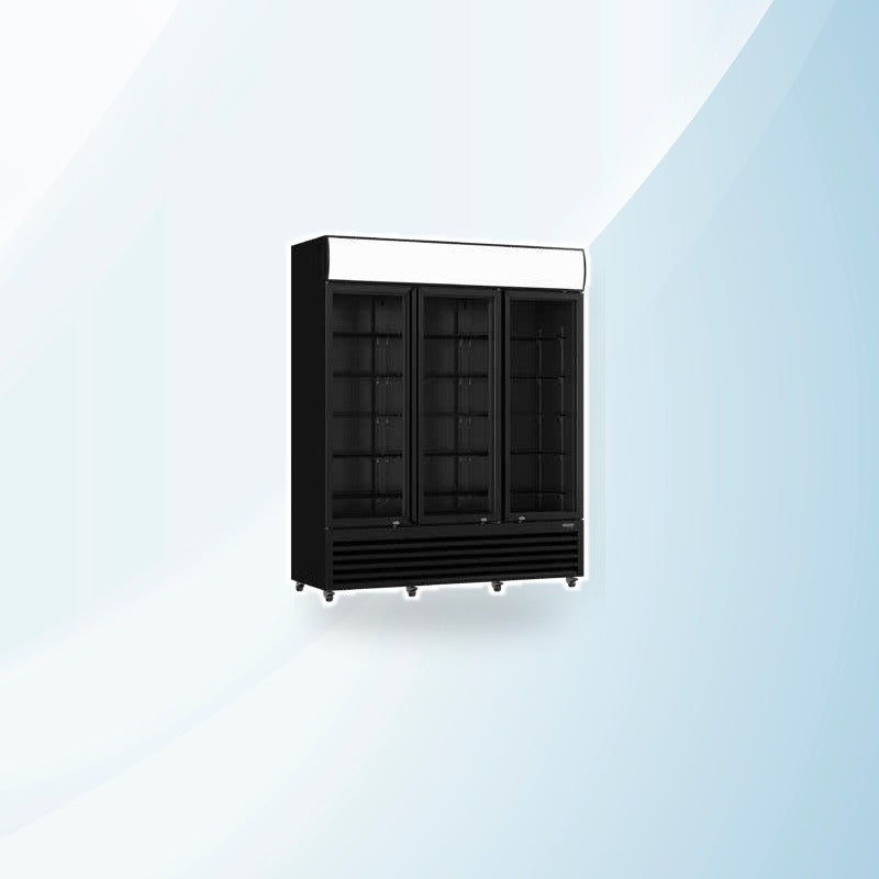 AMING standardized product image - Thermaster Three Glass Door Colourbond Upright Drink Fridge - LG-1203BP