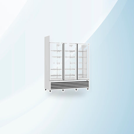 AMING standardized product image - Thermaster Three Glass Door Colourbond Upright Drink Fridge LG-1203P