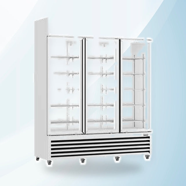 AMING standardized product image - Thermaster Three Glass Door Colourbond Upright Drink Fridge LG-1203P