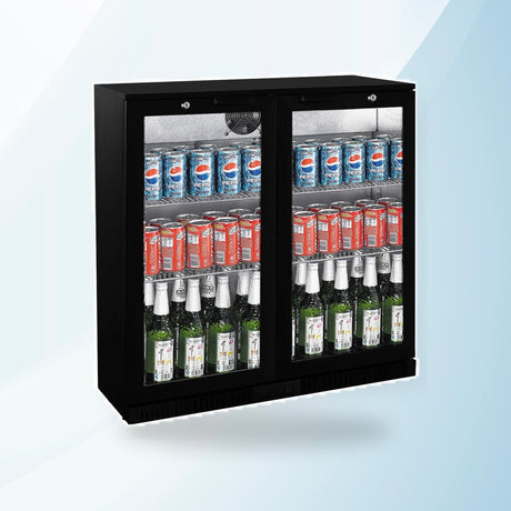 AMING standardized product image - LG-208HC Under Bench Two Door Bar Cooler