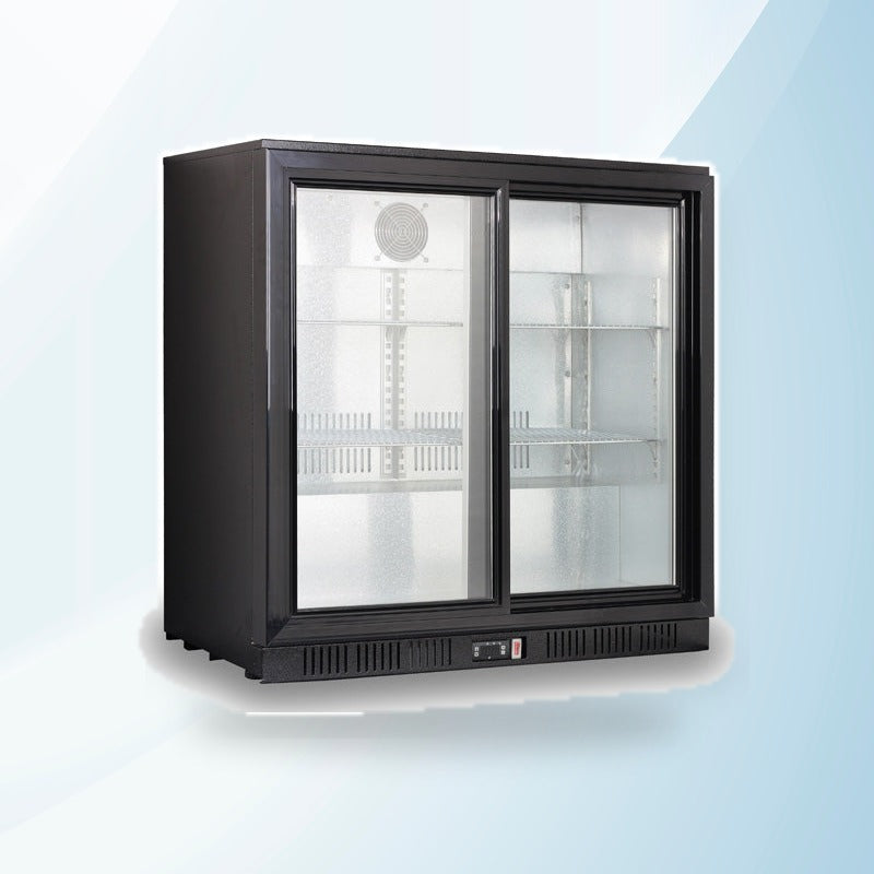 AMING standardized product image - LG-208SC Under Bench Two Sliding Door Bar Cooler