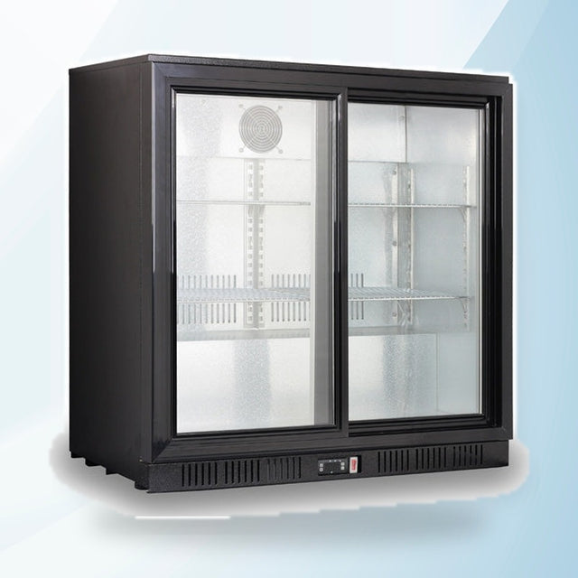 AMING standardized product image - LG-208SC Under Bench Two Sliding Door Bar Cooler