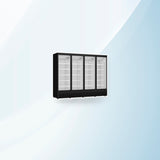 AMING standardized product image - Thermaster Four Door Supermarket Fridge Black - LG-2200BGBM
