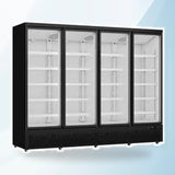 AMING standardized product image - Thermaster Four Door Supermarket Fridge Black - LG-2200BGBM