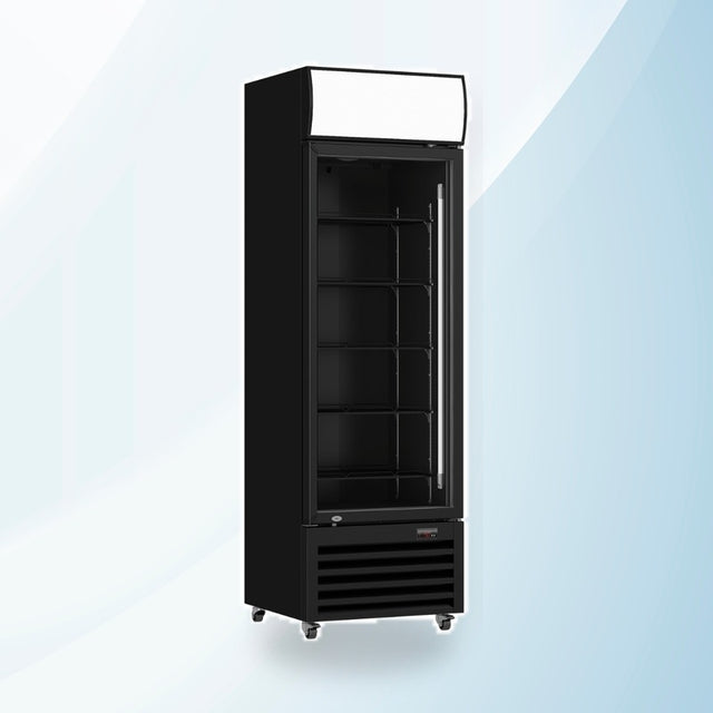 AMING standardized product image - Thermaster Single Glass Door Colourbond Upright Drink Fridge - LG-370BP