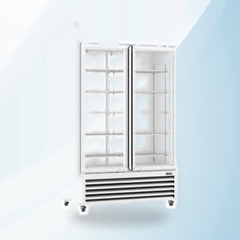 AMING standardized product image - Thermaster Two Glass Door Colourbond Upright Drink Fridge - LG-730BP