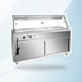 AMING standardized product image - Thermaster Wet and Dry Bain Marie Display 4x1/1 GN Pans - PG150FE-XG