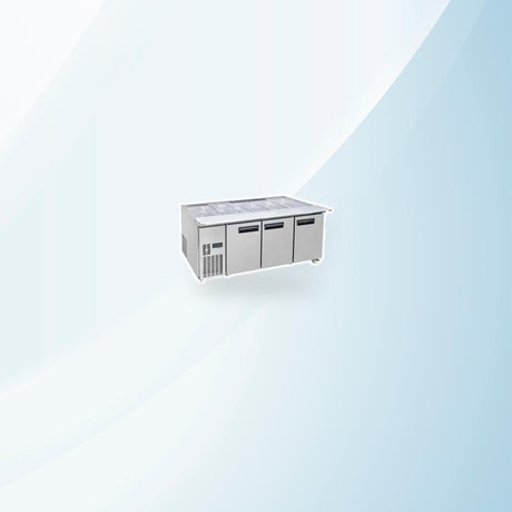 AMING standardized product image - Thermaster Three Door Cold Bench Salad Station 6x1/1 GN Pans - PG210FA-XB