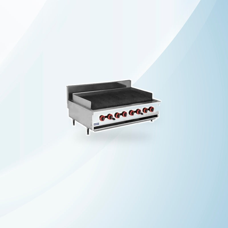 AMING standardized product image - QR-48E Natural Gas 8 Burner Char Grill Top