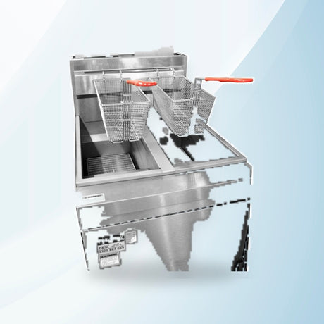 AMING standardized product image - Frymax Superfast LPG Gas Tube Twin Vat Fryer - RC400TELPG