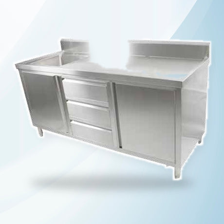 AMING standardized product image - SC-6-1800L-H Cabinet with Left Sink