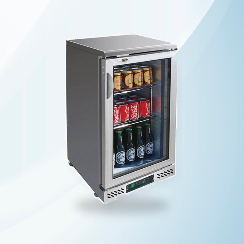 AMING standardized product image - SC148SG single door SS Drink Cooler