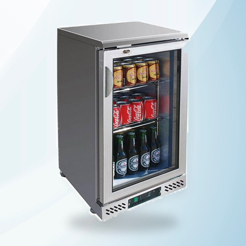 AMING standardized product image - SC148SG single door SS Drink Cooler