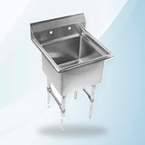 AMING standardized product image - SKBEN01-1818N Stainless Steel Sink with Basin