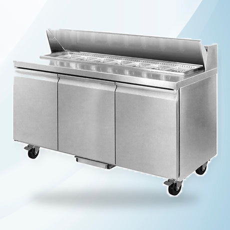 AMING standardized product image - SLB180 Three Large Door Sandwich Bar