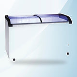 AMING standardized product image - Two glass sliding lids chest freezer with castors - ST545