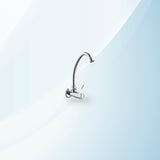 AMING standardized product image - Sunmixer Wall Mounted Gooseneck Faucet with Front Handle T20139L