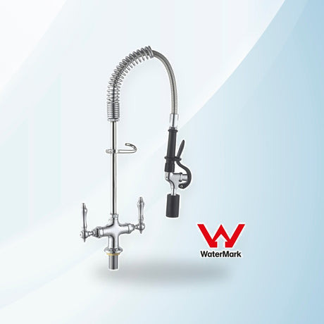 AMING standardized product image - Sunmixer Mini Pre Rinse Unit with 180mm Riser and 560mm Hose T98001MN-1C