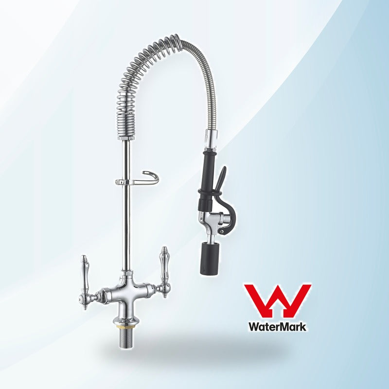 AMING standardized product image - Sunmixer Mini Pre Rinse Unit with 180mm Riser and 560mm Hose T98001MN-1C