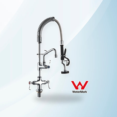 AMING standardized product image - Sunmixer Pre Rinse Unit with Add-on Faucet and 152mm Swing Nozzle T98001MN-2