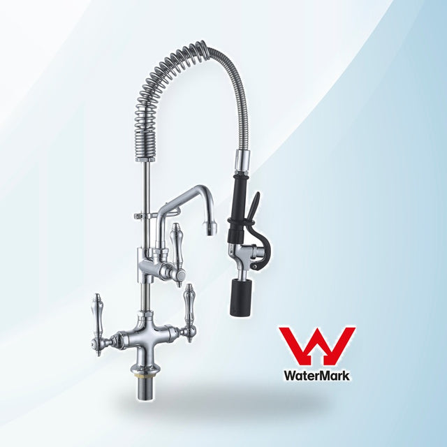 AMING standardized product image - Sunmixer Pre Rinse Unit with Add-on Faucet and 152mm Swing Nozzle T98001MN-2C
