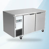 AMING standardized product image - Thermaster Stainless Steel Double Door Workbench Freezer - TL1200BT