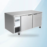 AMING standardized product image - Thermaster Stainless Steel Double Door Workbench Freezer - TL1500BT