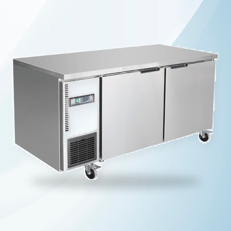 AMING standardized product image - Thermaster Stainless Steel Double Door Workbench Freezer - TL1500BT