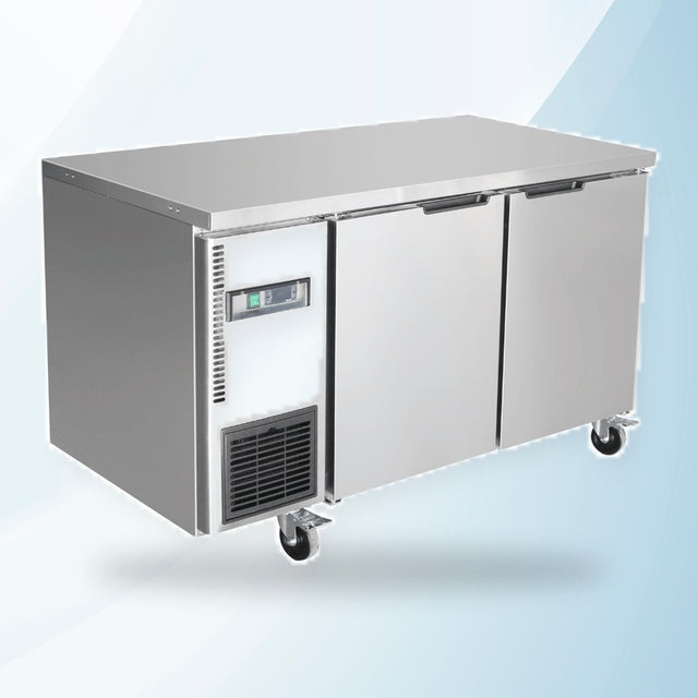 AMING standardized product image - Thermaster Stainless Steel Double Door Workbench Freezer - TS1200BT