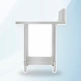 AMING standardized product image - WBB-0300R Stainless Steel Kitchen Infill Bench with Splashback