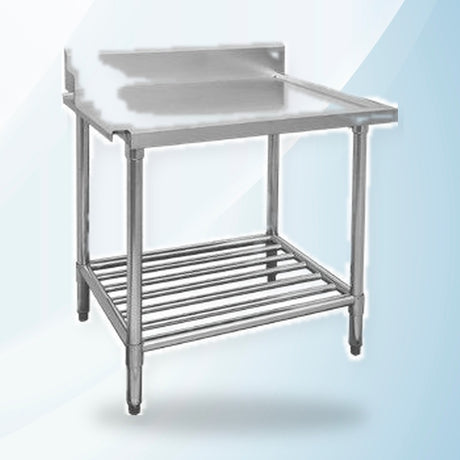 AMING standardized product image - WBBD7-1200L/A All Stainless Steel Dishwasher Bench Left Outlet