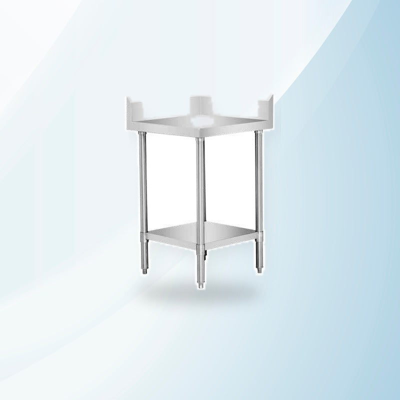 AMING standardized product image - WBCB6-0600/A - Corner Workbench with 150mm Splashback & Undershelf