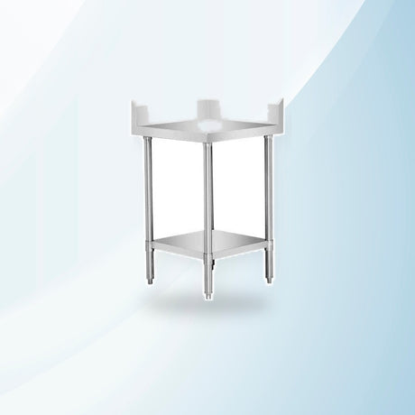 AMING standardized product image - WBCB6-0900/A - Corner Workbench, 150mm Splashback & Undershelf