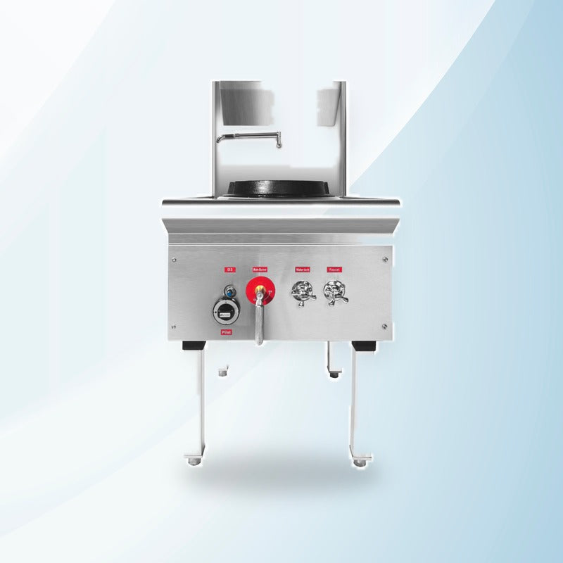 AMING standardized product image - WW-1L Stainless Steel Waterless LPG Gas Single Wok