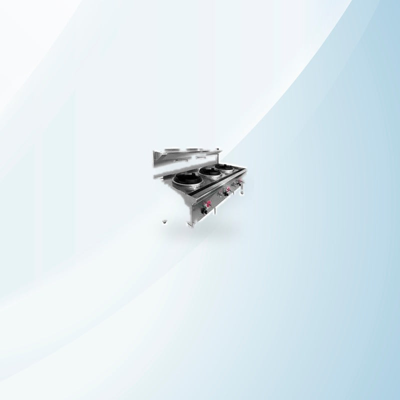 AMING standardized product image - WW-1LC Stainless Steel Waterless LPG Single Wok Chimney Burner