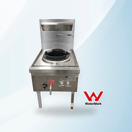 AMING standardized product image - WW-1N Stainless Steel Waterless Nature Gas Single Wok