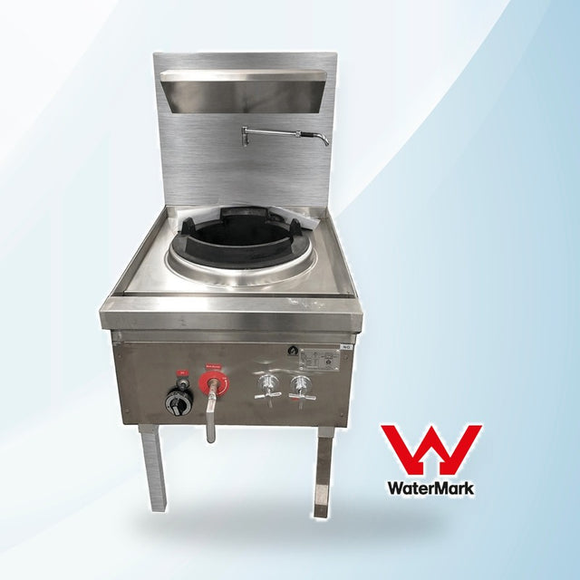 AMING standardized product image - WW-1N Stainless Steel Waterless Nature Gas Single Wok