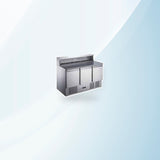 AMING standardized product image - FED-X Three Door Salad Prep Fridge with Marble Top - XGNS1300E