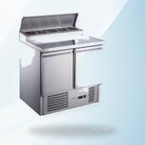AMING standardized product image - FED-X Two Door Salad Prep Fridge - XGNS900D